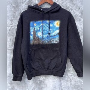Justhoods Van Gogh sweatshirt. Good condition Size Medium